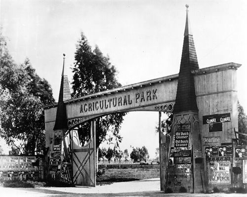 November 6th marked the 100th anniversary of Exposition Park  (originally Agricultural Park) | Courtesy of the Los Angeles Public Library 