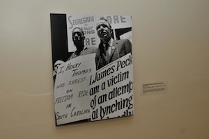 Photo from the Freedom Riders Exhibition | Photo Courtesy of Mayme A. Clayton Library & Museum