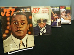 Mayme A. Clayton Library & Museum features classic issues of Jet Magazine | Photo Courtesy of Mayme A Clayton Library & Museum
