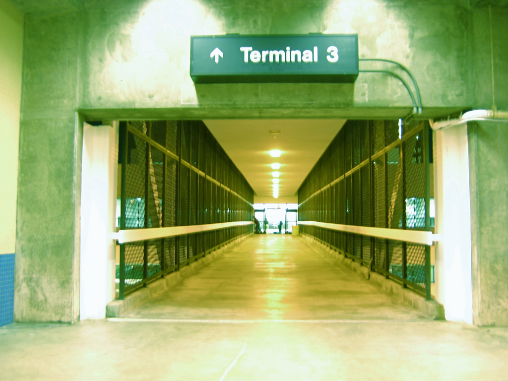 Terminal 3 at LAX. Flickr/Mike Ambs