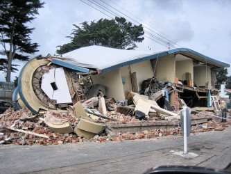 The destruction following the 2011 6.3 quake in Christchurch, New Zealand.| Martin Luff, Flickr Creative Commons